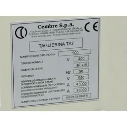 Cembre 88903 MG-VRT-A PVC 52X107M 88903