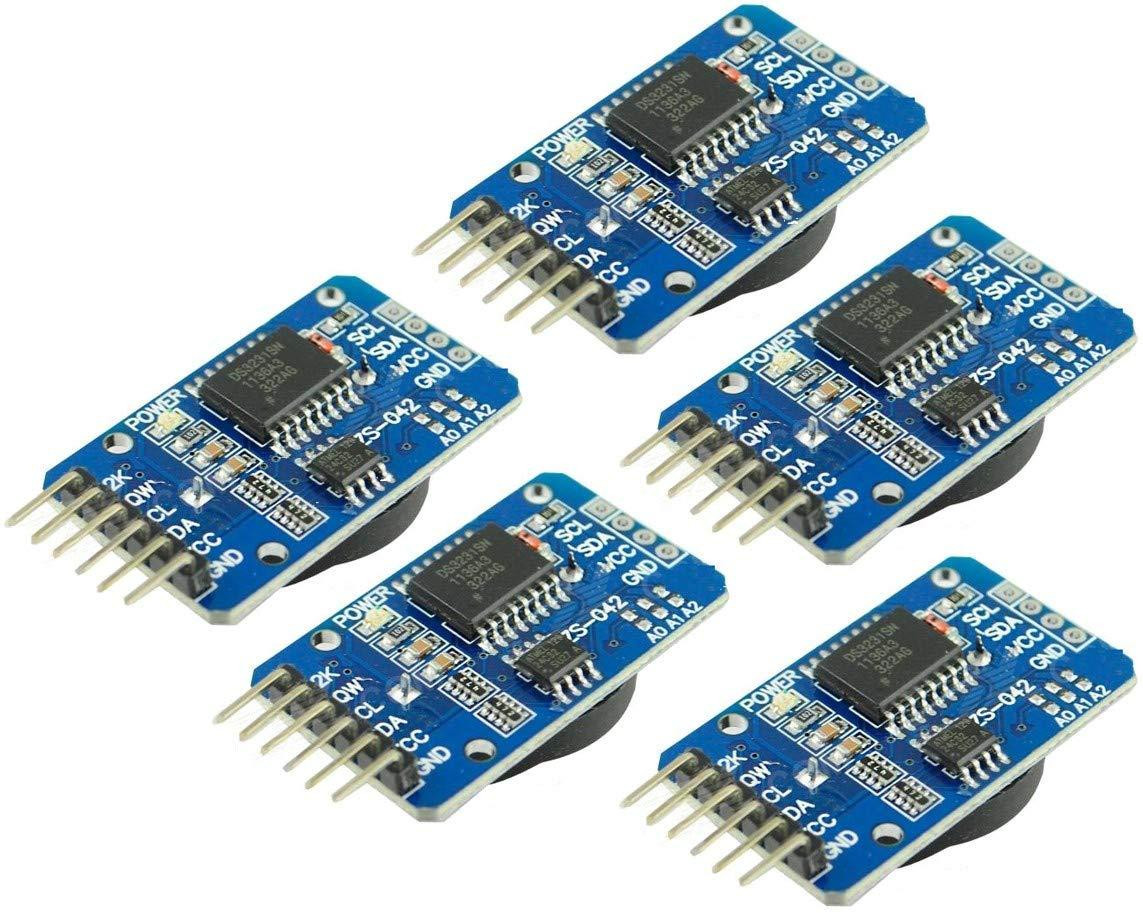 Dripio 5x DS3231 AT24C32 IIC module voor een nauwkeurige real-time klok