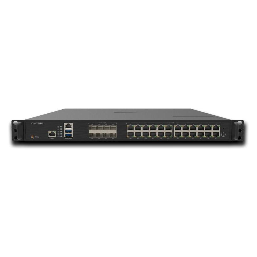 SonicWall Netzwerksicherheitsfirewall NSa 4800, Unternehmen, 24 Anschlüsse (03-SSC-1845)