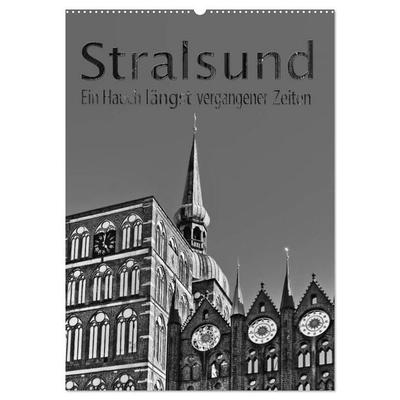 Stralsund. Ein Hauch längst vergangener Zeiten (Wandkalender 2026 DIN A2 hoch), CALVENDO Monatskalender