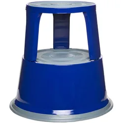 Alco, Hocker, Rollhocker Al Step Metall blau (29 x 43 cm)