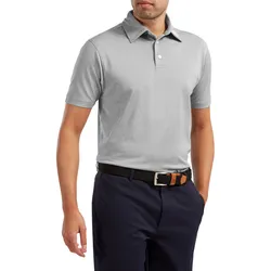 FootJoy Polo Stretch Pique, grau