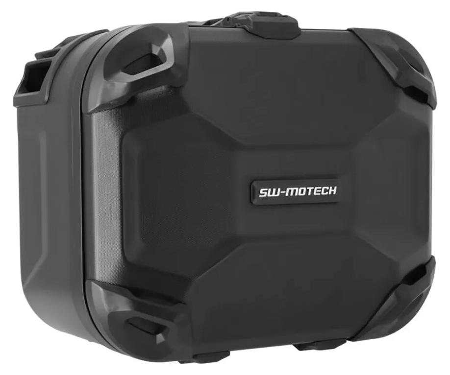 SW-MOTECH Koffer/Topcase Dusc L 41L Schwarz Alu-Optik Wasserdicht