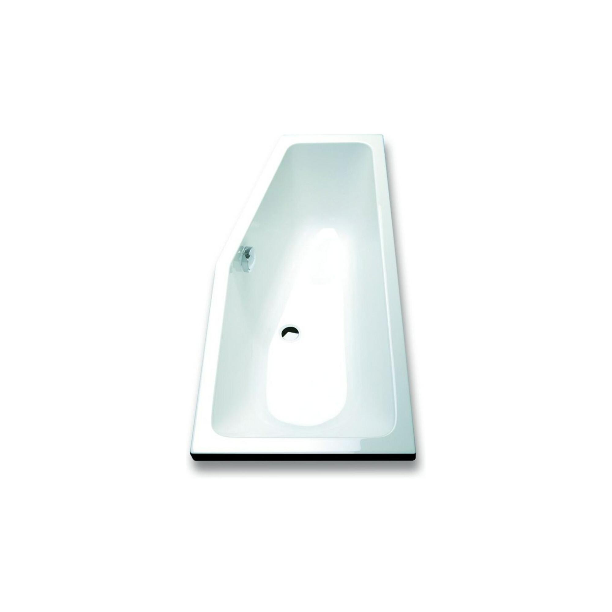 Hoesch Badewanne Combi 160x70cm, rechte Ausführung, weiß (5591.010)
