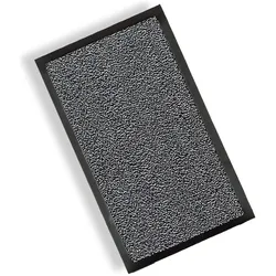 Nölle, Fussmatte, Schmutzfangmatte meliert schwarz 90x150cm (150 x 90 cm)