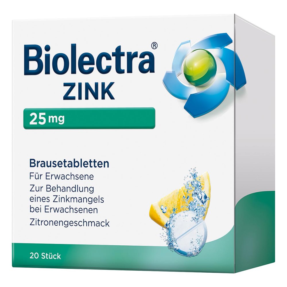 HERMES Arzneimittel GmbH Biolectra Zink Brausetabletten 08656272
