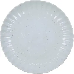 Scallop Speiseteller 26 cm, hellblau