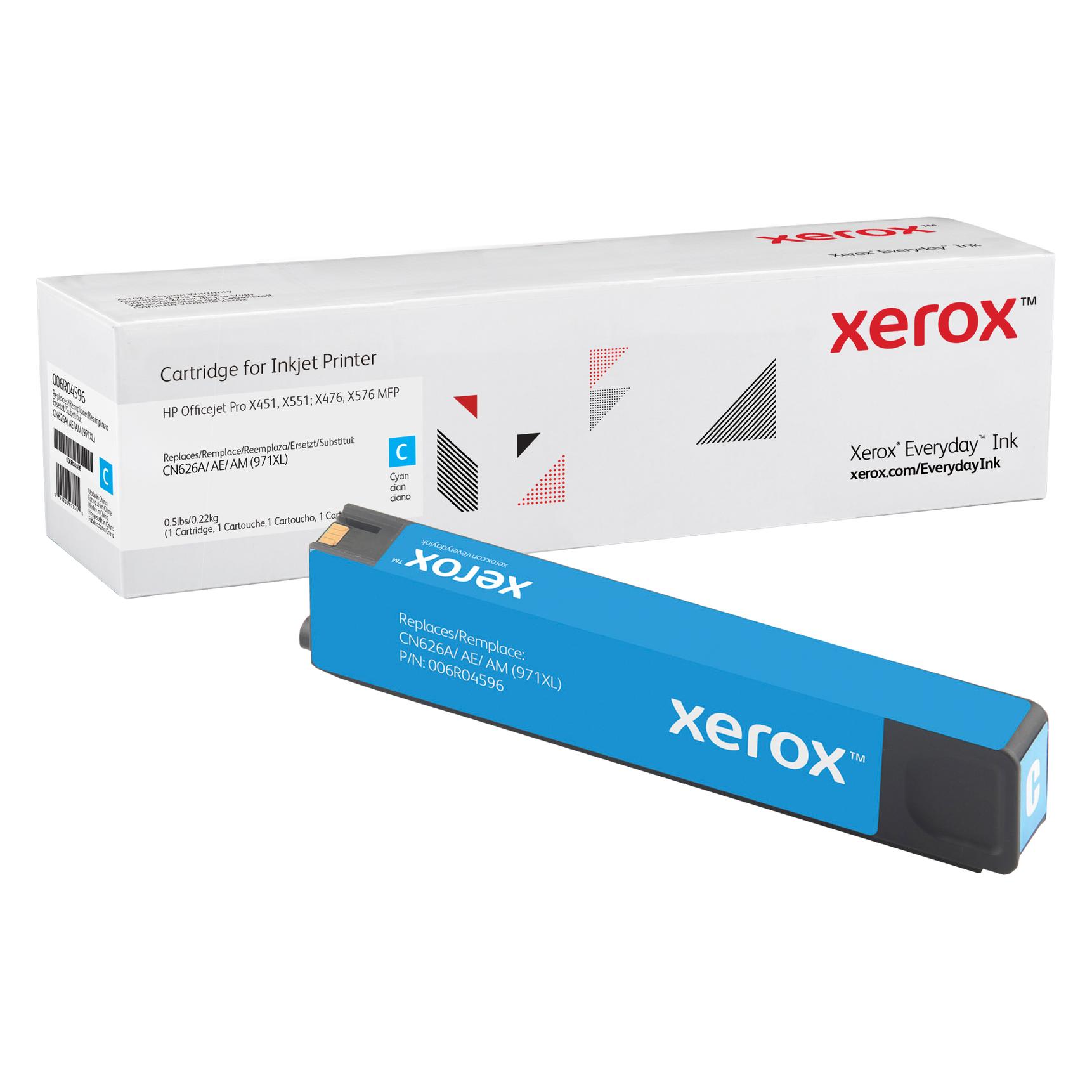 Xerox Everyday -Toner in Cyan mit Hohe Ergiebigkeit, Xerox-Entsprechung für HP CN626AE, CN626A, CN626AM, 6 (C) (006R04596)