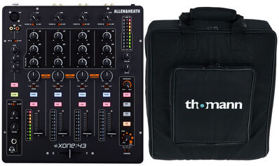 Allen & Heath Xone 43 Bag Bundle noir