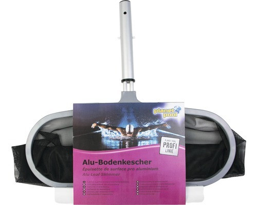 Planet Pool Professionele vloerkrabber zilver/zwart