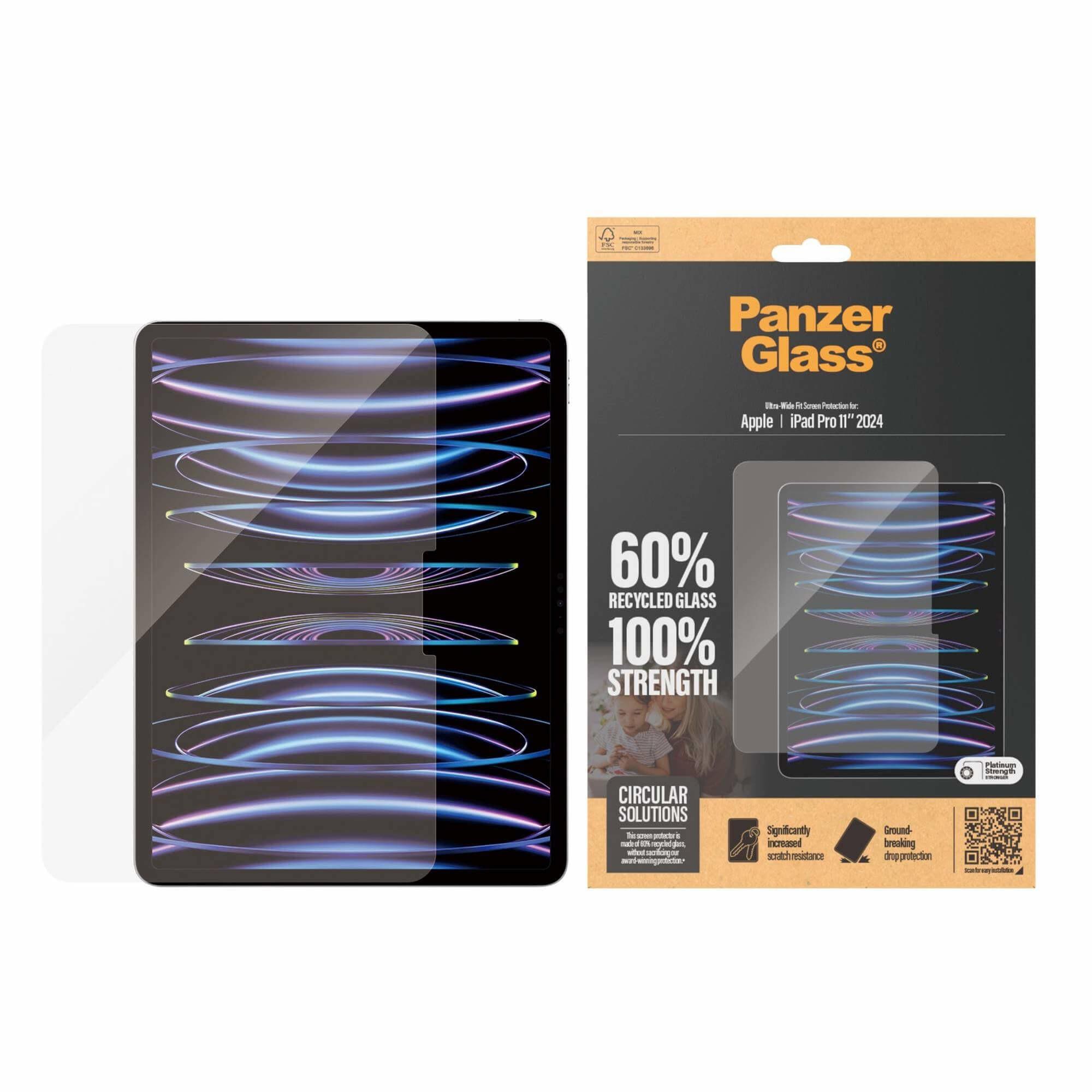 PanzerGlass Displayschutzglas Ultra-Wide Fit Apple iPad Pro 11" (2025 & 2024) 2831
