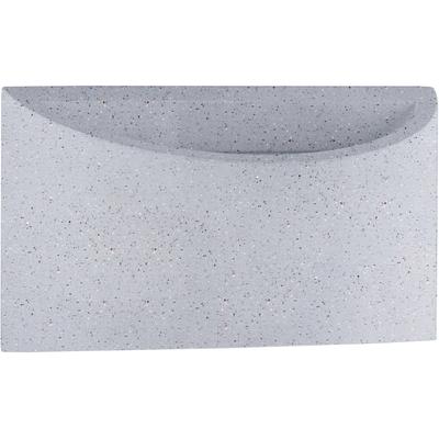 PACO HOME Wandleuchte "MARIE", grau (betongrau), 1, H: 12cm, Leuchten, LED Innen Wandlampe Flur Lampe Indirektes Licht Up Down Effekt G9, Wandleuchte
