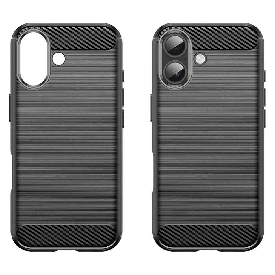 Cover-Discount Metall Carbon Look Hülle (Apple iPhone 17) (61771286)