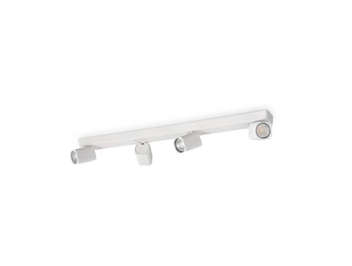 Ideal Lux RUDY plafondspot, 4 lampen, witte stang