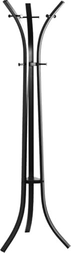 HAKU Staande kapstok zwart metaal modern Hoogte: 177 cm, Diameter: 45 cm