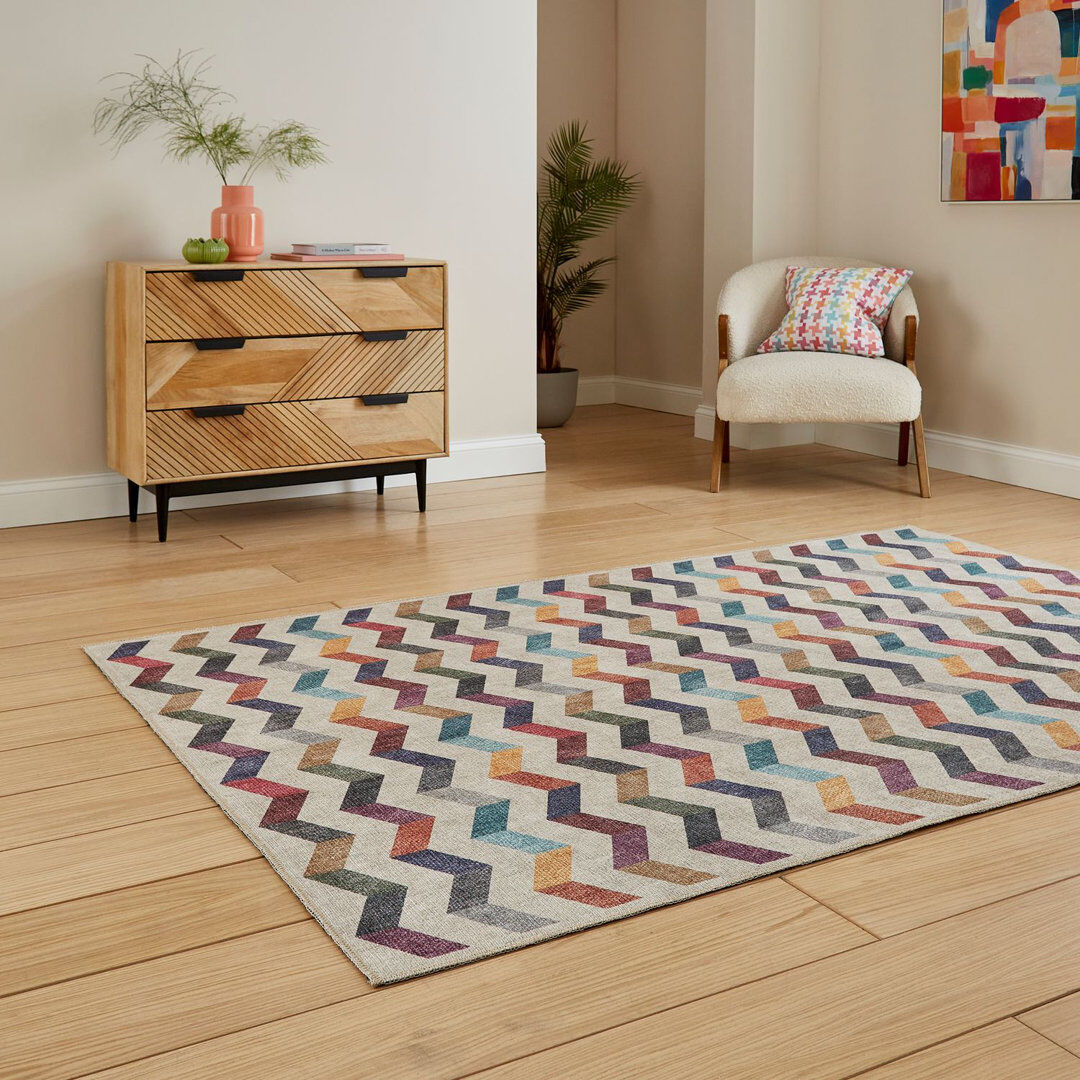 Lark Manor Zaid Area Rug Rectangle 122 x 170cm