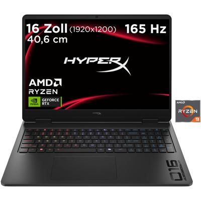 HP Gaming-Notebook "HyperX OMEN 16-ap1296ng", shadow schwarz, 24 GB RAM 512 GB SSD, Ryzen 9, Windows11Home64-Bit, Notebooks
