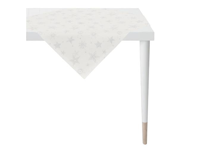 Mitteldecke APELT 8150 , weiss (gebrochenes weiß, silberfarben), B:85cm L:85cm, Jacquard, Tischdecken, Mitteldecke, in verschiedenen Grössen erhältlich