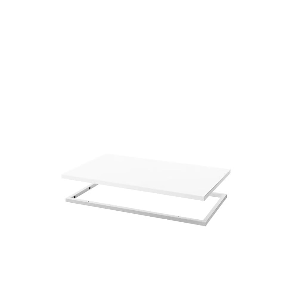 Zweed Molto 560 kast wit met wit metalen frame
