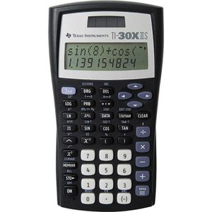 Texas-Instruments Schulrechner TI 30X IIS, nicht programmierbar, Solar- und Batteriebetrieb