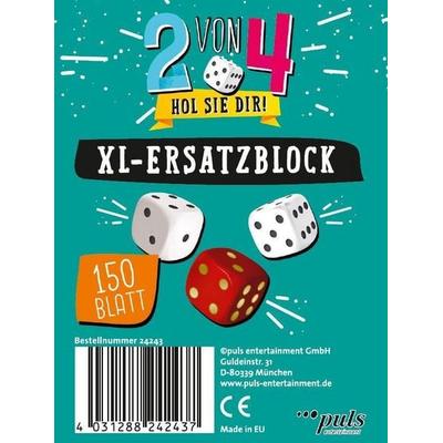 2 von 4 - XL-Ersatzblock, 150 Blatt, Taschenbuch von Jannik Walter, Puls entertainment GmbH