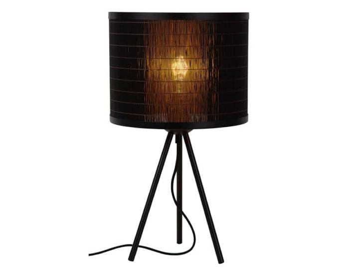 LUCIDE TAGALOG - Tischlampe - Ø 26 cm - 1xE27 - Schwarz