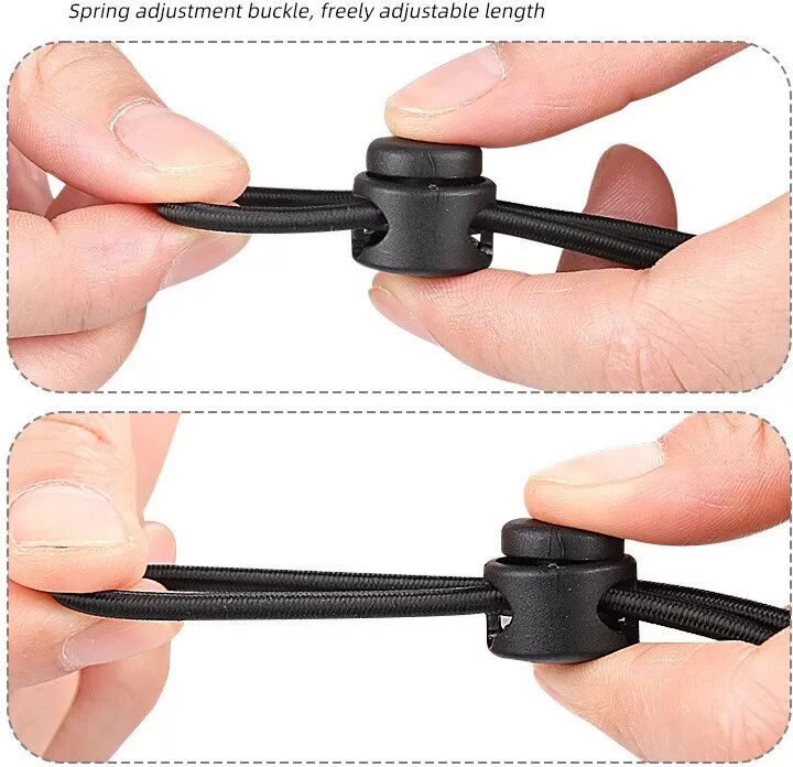 INF Pinces à double extrémité (lot de 4) - Fixation élastique pour draps, housses de canapé et plus