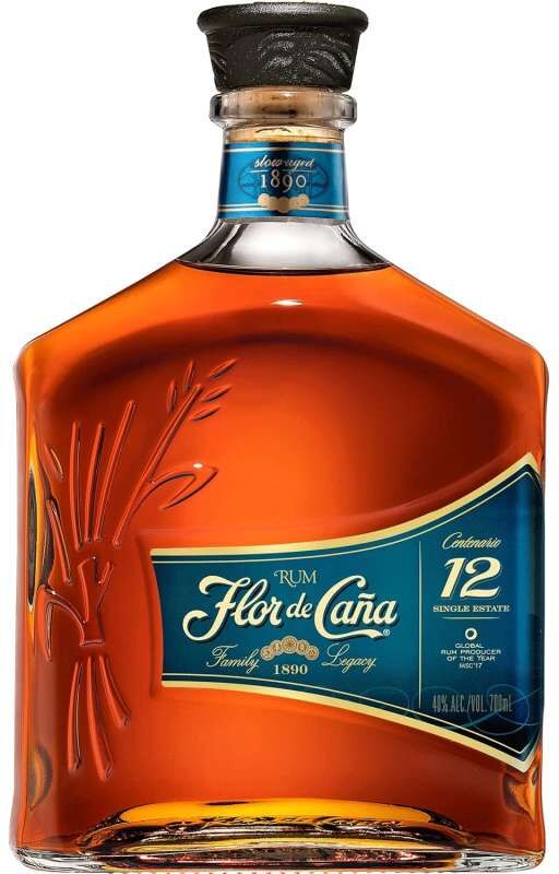 Ron Flor de Caña 12 años - 70 cl. - Osborne, Nicaragua
