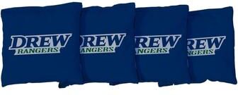 Skip's Garage Drew Rangers Blue Cornhole Bags