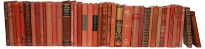 Booth & Williams Decorative Books - Vintage Petite Brick Books - Red Books By The Foot