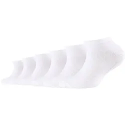 CAMANO Kinder Socken Online Children ca-soft Sneaker 6p, Größe 27-30 in Weiß white