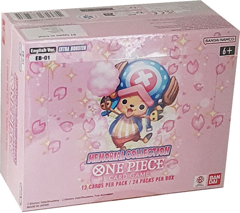 One Piece Card Game - Memorial Collection Extra Booster Display EB01 (24 Booster) - EN