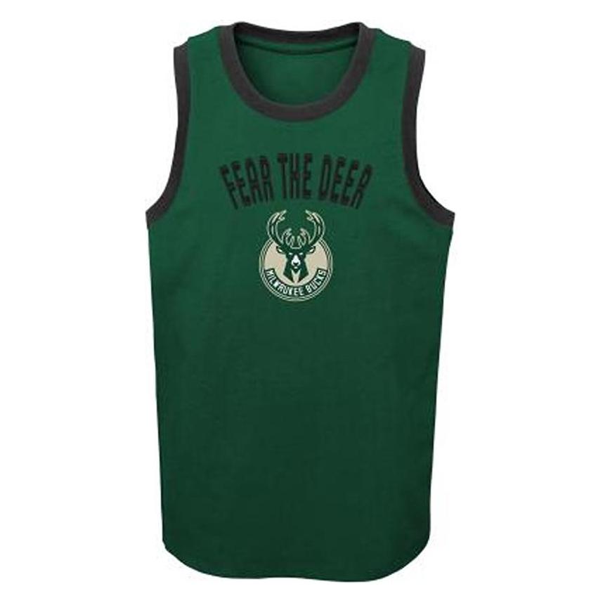 Outerstuff Nba Striker Tank Top Milwaukee Bucks Bm102 (M) (Outerstuff)