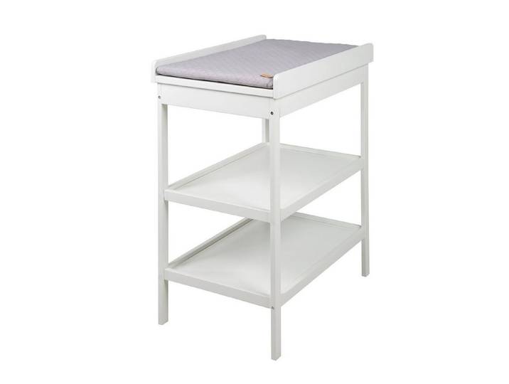 roba® Wickelregal roba Style grau, inkl. Wickelauflage, platzsparend