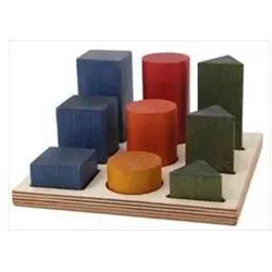 Wooden Story Rainbow Shape Sorter Board XL (Englisch)