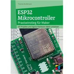 ESP32 Mikrocontroller, Fachbücher von Thomas Brühlmann