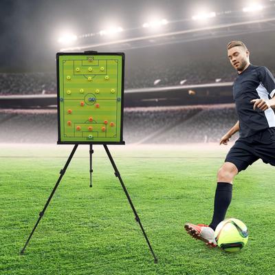Drop Dash Deals Professional Magnetic Soccer Tactics Board With Stand Portable Coaching Display Professional Magnetic Soccer Tactics Board With Stand Portable Coaching Display