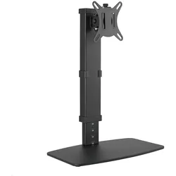 MonLines MTS200B Monitor Ständer/Standfuss bis 32 Zoll, höhenverstellbar (Tisch, 32", 8 kg), Monitor Halterung, Schwarz