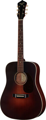 Recording King RDS-11-FE3-TBR Satin Transparent Brownburst
