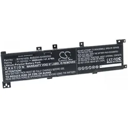 AGI Akku kompatibel mit Asus B31N1635 (1 Zelle, 3600 mAh), Notebook Akku, Schwarz