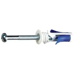 Schneider Electric 1249002 Hohlraumduebel DUO-MAX X10mm Schraube: M5x75 blau 25 Stueck  - 25 Stück