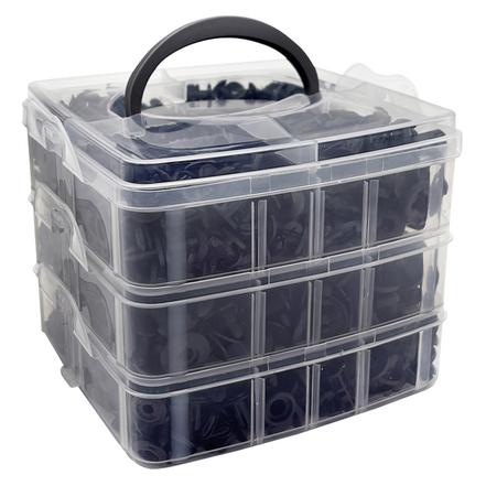 HP Autozubehör 14651 Befestigungsclip-Set (L x B) 17 cm x 17 cm (14651)