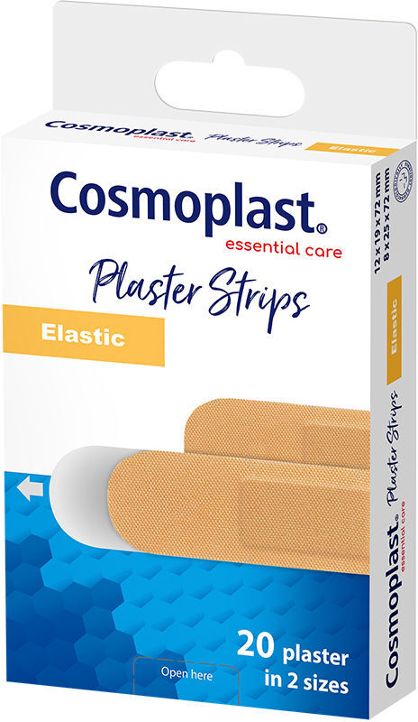 Cosmoplast apósitos elásticos quick-zip 20 u
