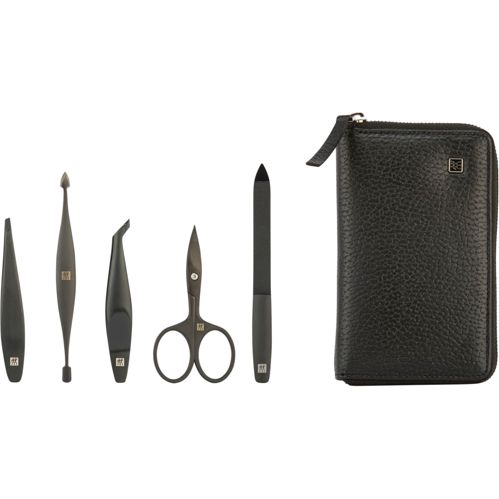 ZWILLING Maniküre-Etui Leder 5tlg. schwarz