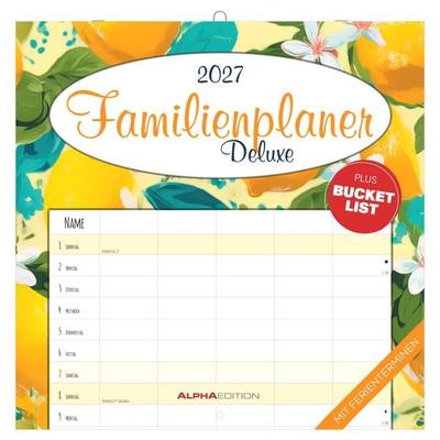 Familienplaner Deluxe 2027