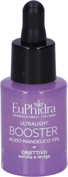 EuPhidra UltraLight Booster Mandel 15 ml Esfolia Delicatamente e Uniforma Carnagione