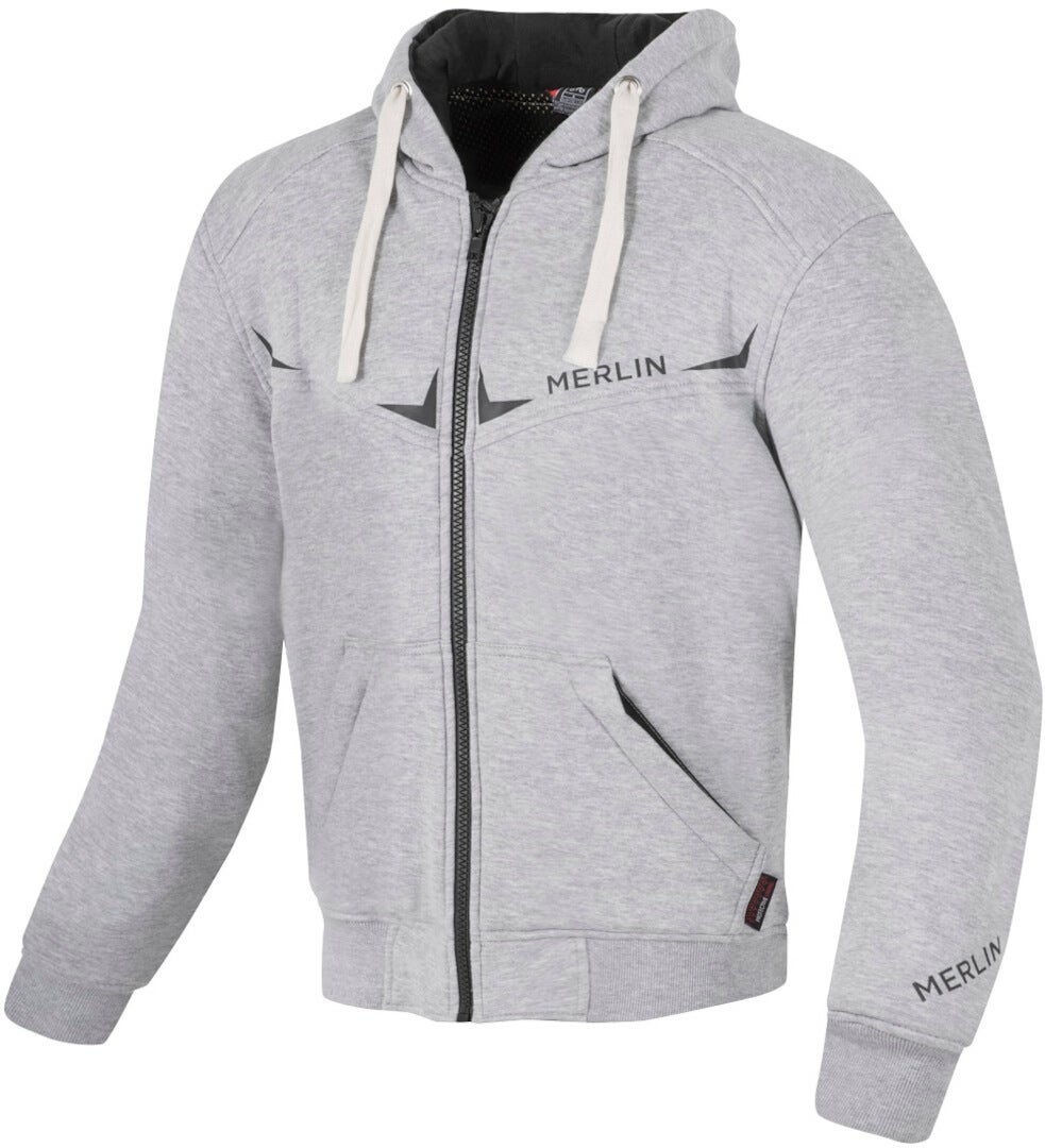 Merlin Easton Motorrad Zip Hoodie Jacke MCP028STONEXL