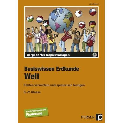 Basiswissen Erdkunde: Welt, Set von Jens Eggert, Persen Verlag in der AAP Lehrerwelt GmbH, 978-3-8344-2037-4