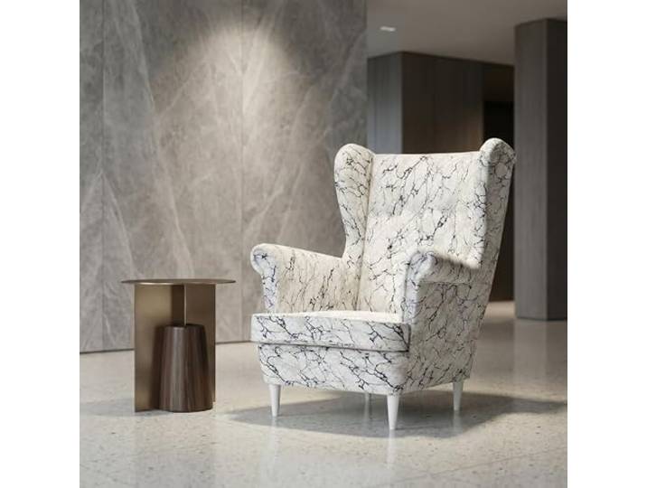 Family Meble Ohrensessel Ari Design – skandinavischer Sessel, Muster Gabo 10