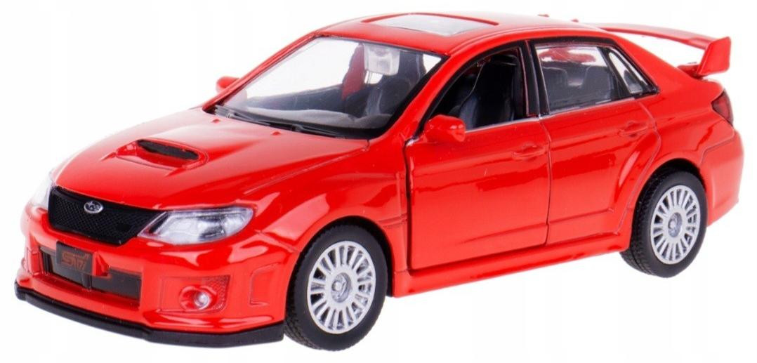 Uni-Fortune RMZ Subaru WRX STI 2010 Modelauto 1:36, rood